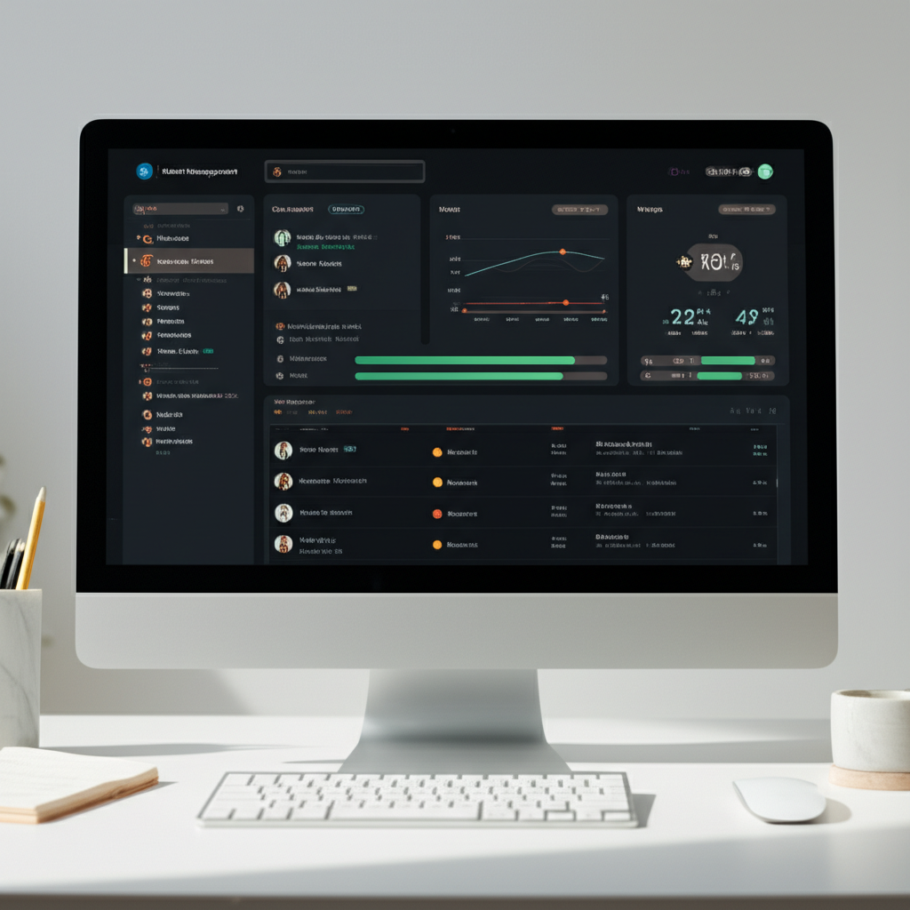Client management interface